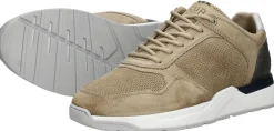 Sub55 Veterschoenen Laag Beige Clearance