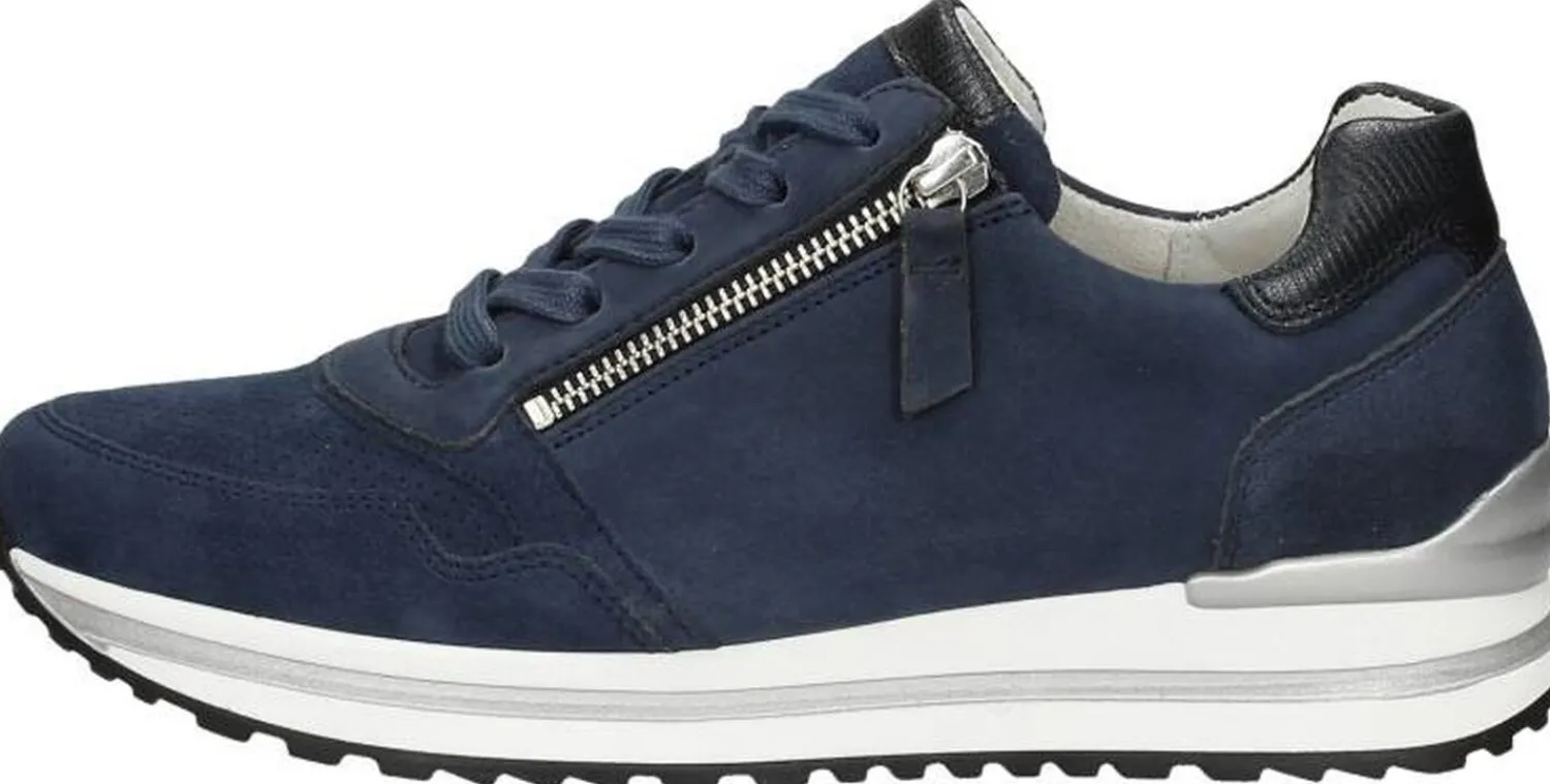 Gabor Veterschoenen Laag Blauw Best