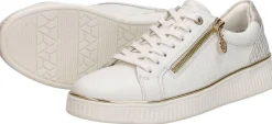 Remonte Veterschoenen Laag Gebroken wit Best