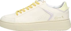 Mjus Veterschoenen Laag Gebroken wit Outlet