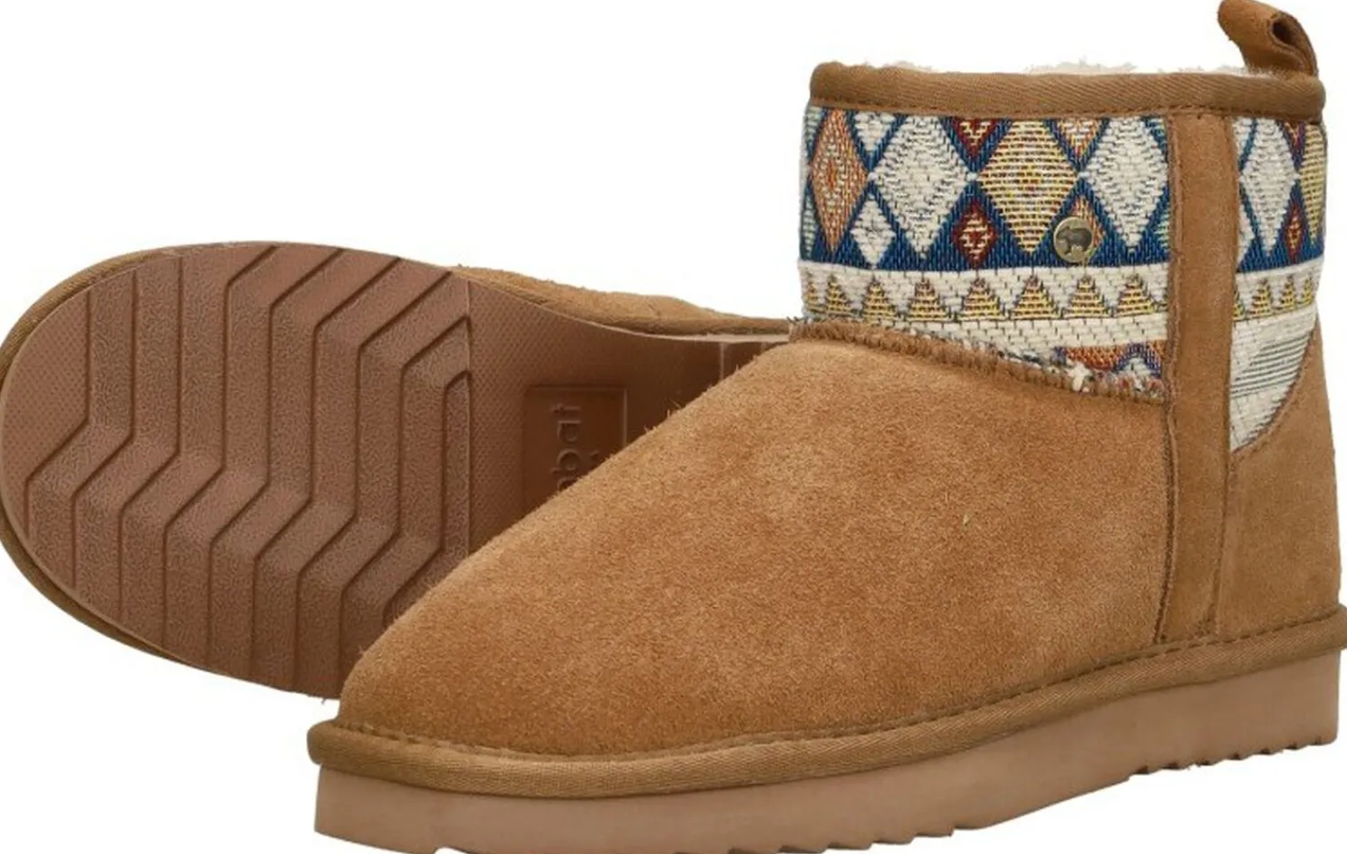 Warmbat Wallaby-Print Cognac Hot