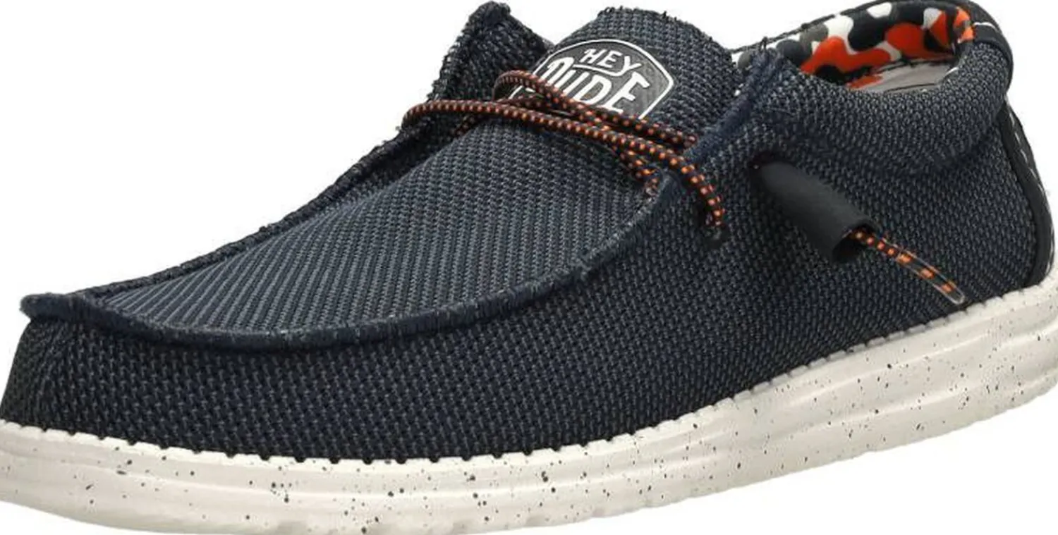 Hey Dude Wally Sox Blauw Outlet