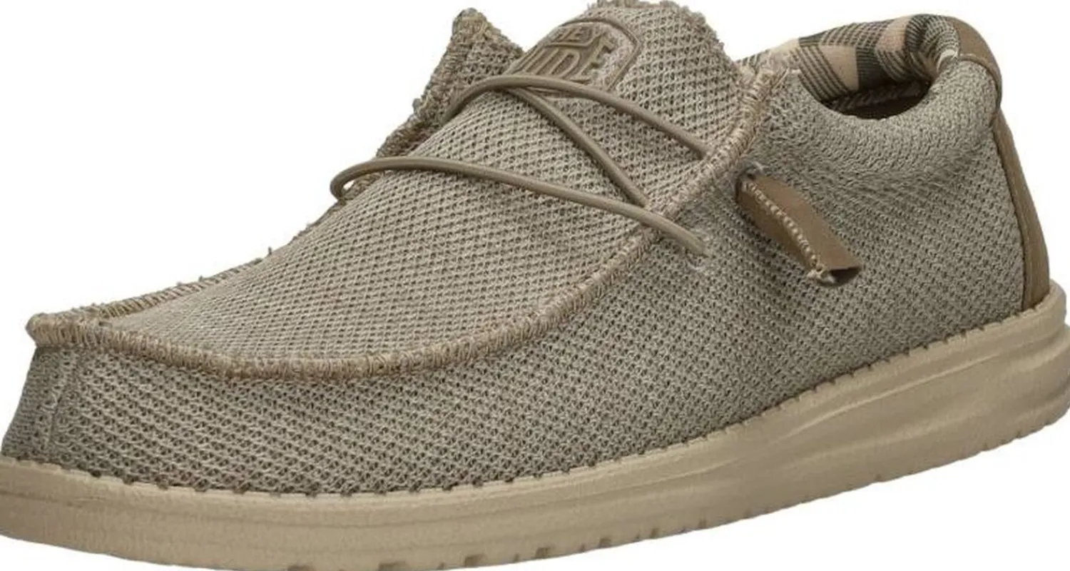 Hey Dude Wally Sox Beige Outlet
