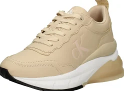 Calvin Klein Wedge Sporty Sneaker Beige Hot
