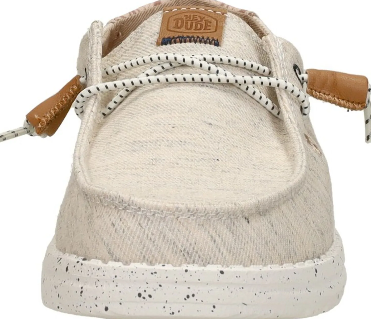 Hey Dude Wendy Heathered Slub Beige New