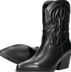 Sub55 Western boots Zwart New