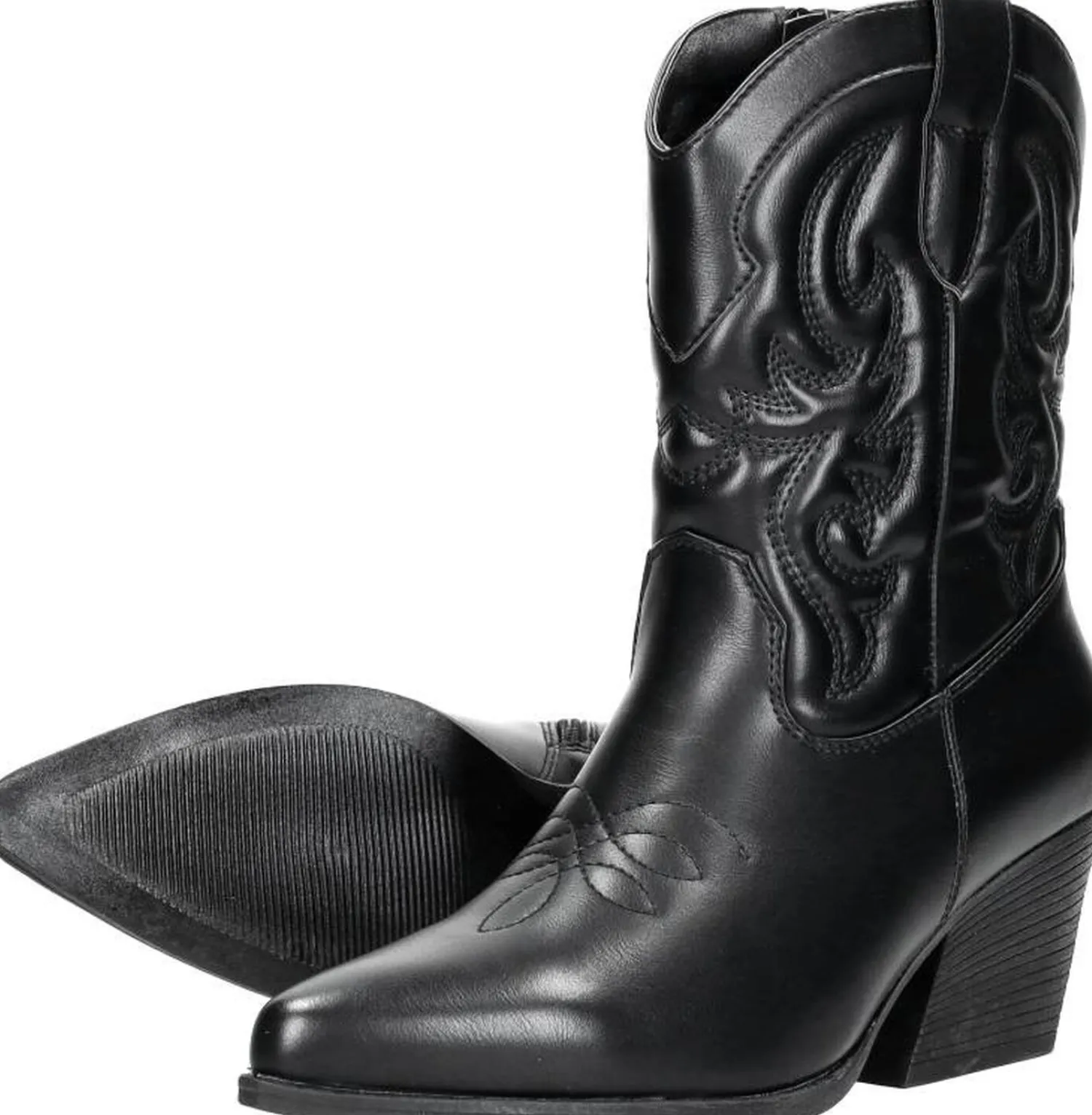 Sub55 Western boots Zwart New