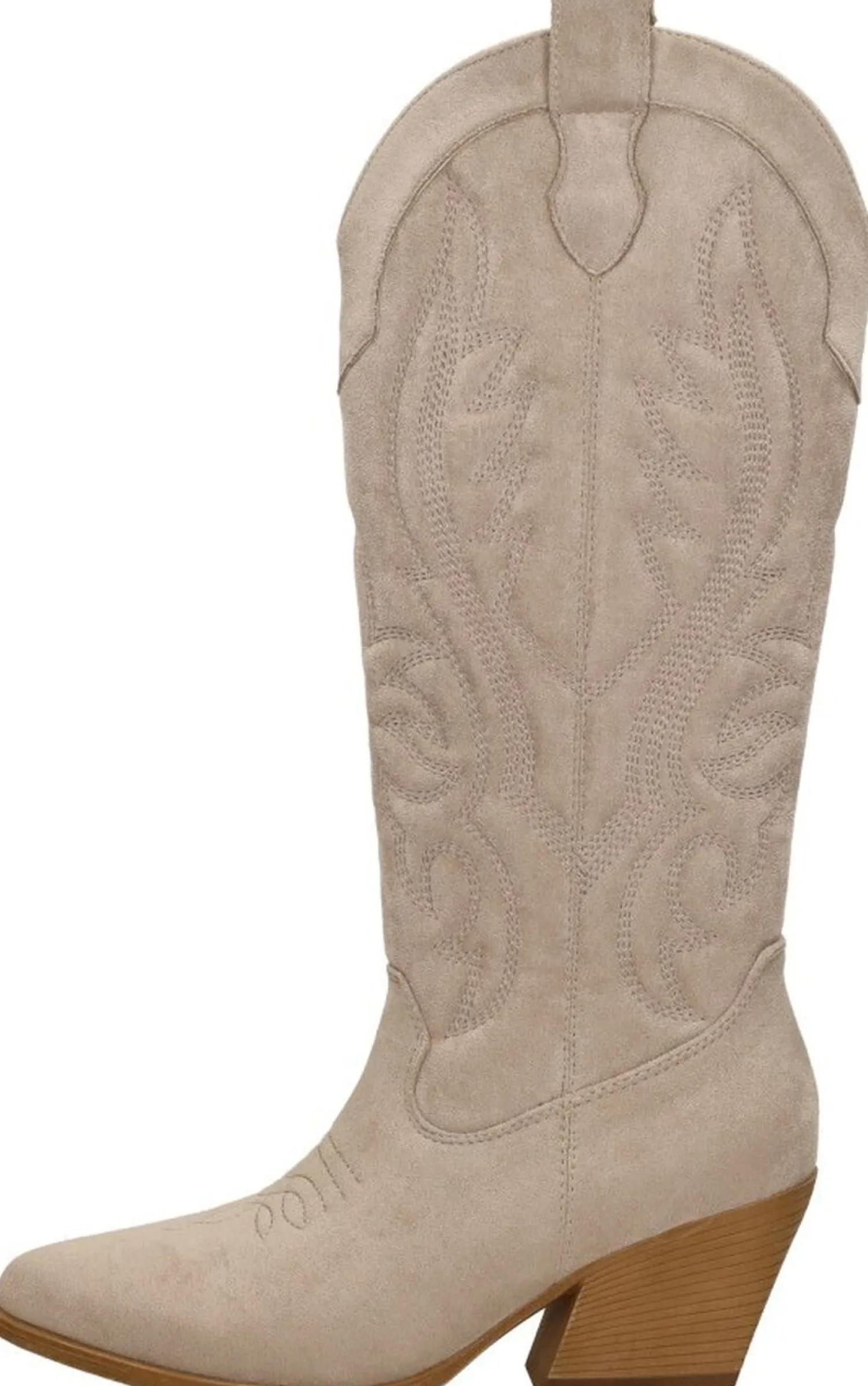 Sub55 Western boots Beige New