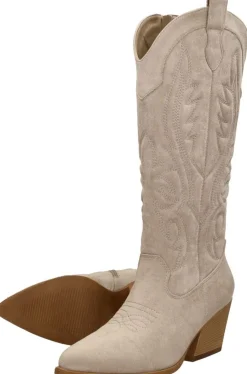 Sub55 Western boots Beige New