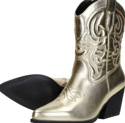 Sub55 Western boots Goudkleur Hot
