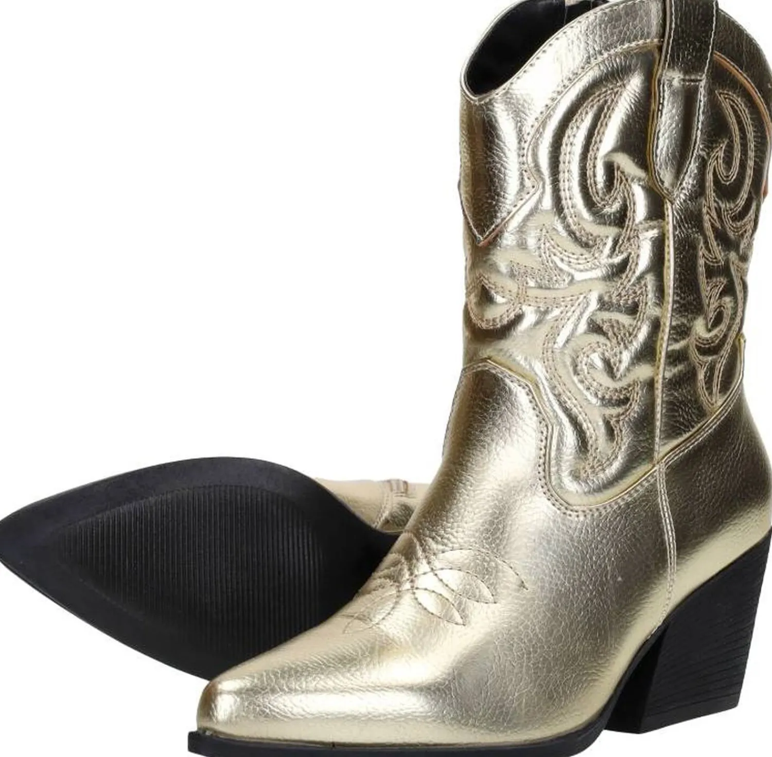 Sub55 Western boots Goudkleur Hot