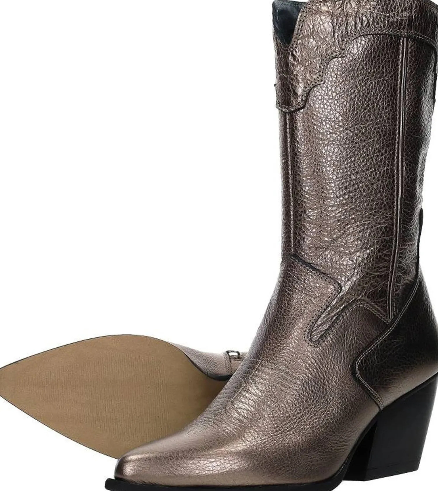 Red Rag Western boots Brons New