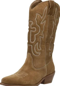 Sub55 Western boots Cognac New