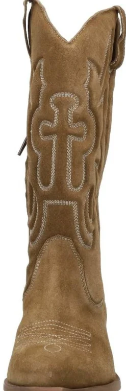 Sub55 Western boots Cognac New