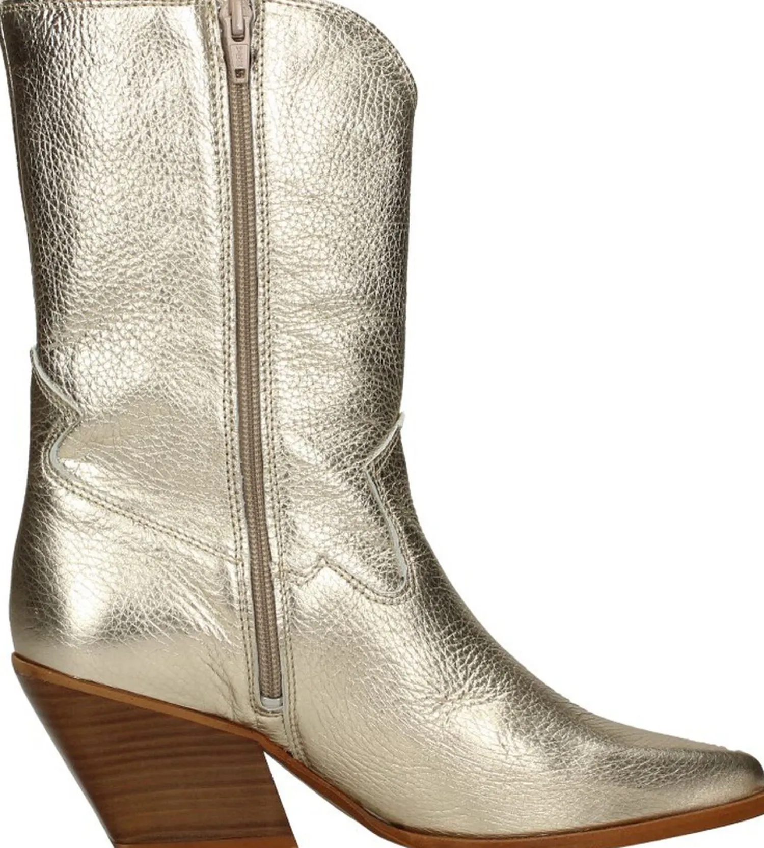 Red Rag Western laarsjes Goudkleur Online