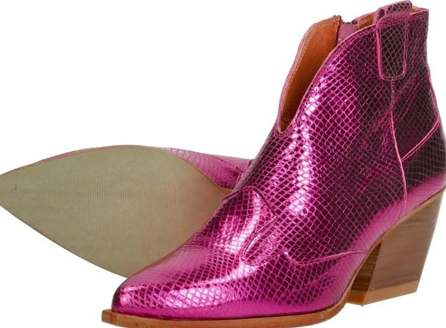 Red Rag Western Laarsjes Fuchsia Sale
