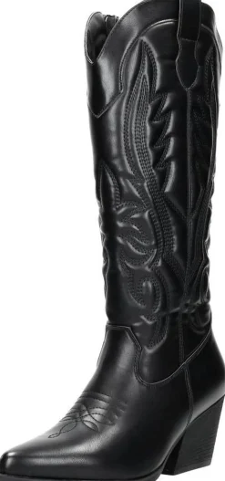 Sub55 Western laarzen Zwart Sale
