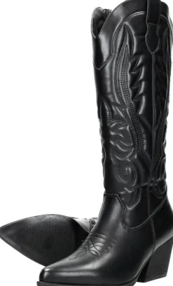 Sub55 Western laarzen Zwart Sale