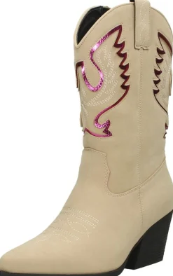 Sub55 Western laarzen Beige Hot
