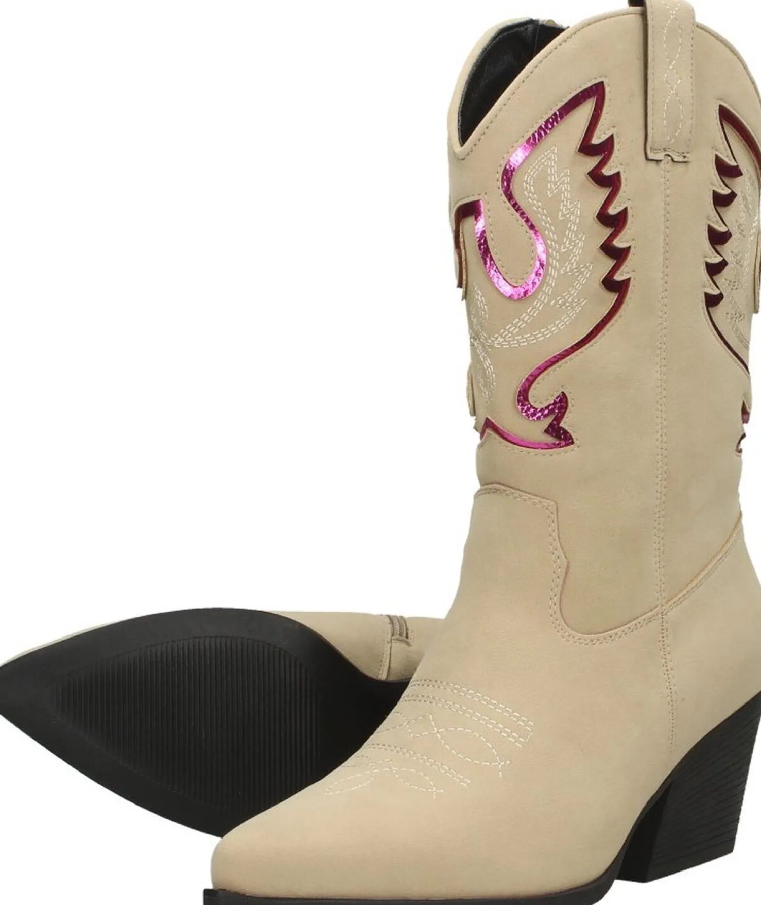 Sub55 Western laarzen Beige Hot