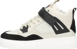 Red Rag Women High Top Sneaker Zwart New