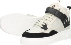 Red Rag Women High Top Sneaker Zwart New