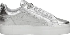 Red Rag Women Low Cut Sneaker Zilverkleur New