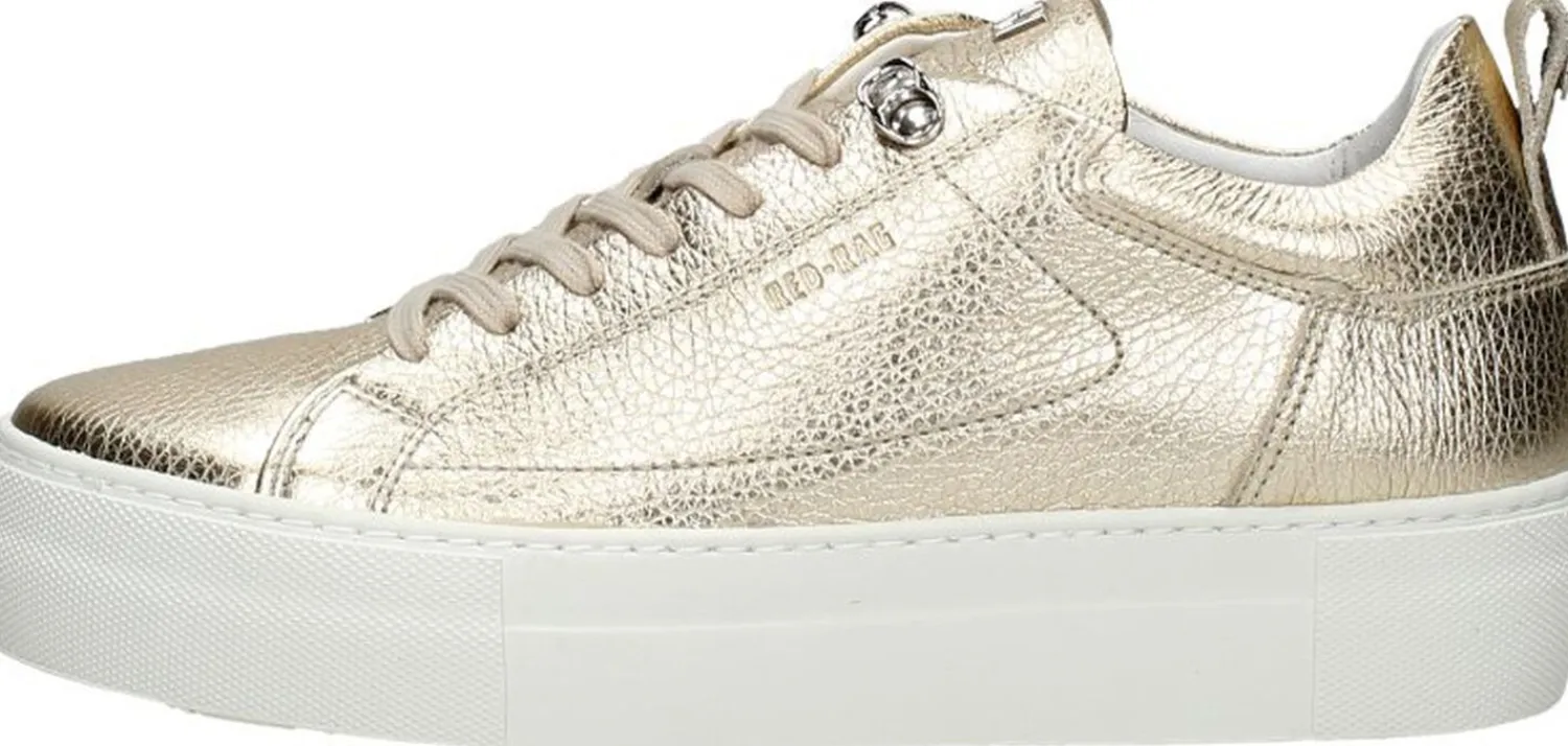 Red Rag Women Low Cut Sneaker Goudkleur Online