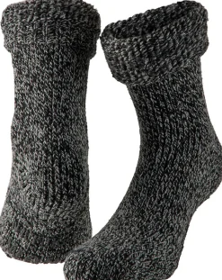 Apollo Wool Home Socks Zwart New
